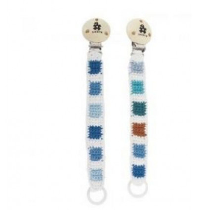 CROCHET PACIFIER SQUARE GIRL 4