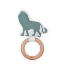 BIJTRING DIAM 7CM SAFARI FOREST GRN 202