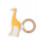 BIJTRING DIAM 7CM SAFARI OCHER 202