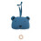 MUZIEKHANGER ANIMAL CLUB STEEL BLUE 202