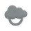 BIJTRING RUBBER CLOUD STORM GREY 22