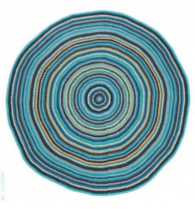 CROCHET FLOOR MAT MULTICOLOR BOY 7