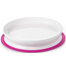 ASSIETTE STICK & STAY PINK 211