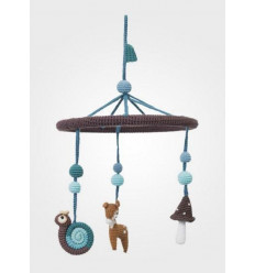 CROCHET MOBILE FOREST BOY 5