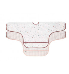 L SLV BIB 2P GARDEN EXPLORER SNAIL 251