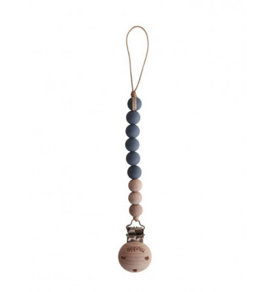 PACIFIER CLIP CLEO IRON/WOOD 211