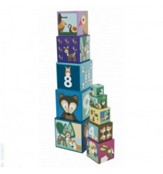STACKING BLOCKS 10 PCS FOREST 62