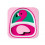 ZOO DIVIDED PLATE FLAMINGO 202