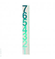 WOODEN MEASUREMENT TURQUOISE 5