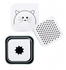 SNACKBOX SET/3 CAT