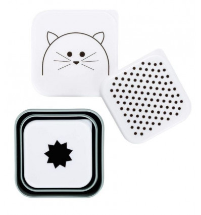 SNACKBOX SET/3 CAT