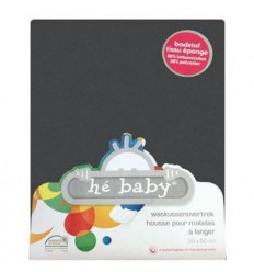 HSS MAT A LANGER EPONGE COT 50X80GREY 20
