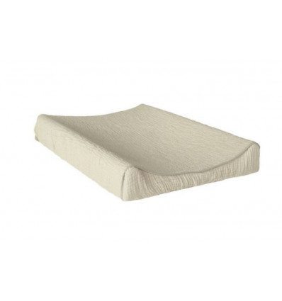 NAT CHANGING PAD COVER R/V GREY/ECRU 22