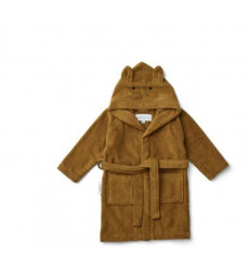 LILY BATHROBE RABBIT OLIVE GRN 1-2Y 202