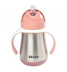 INOX DRINKBEKER RIETJE 250ML OLDPINK 243