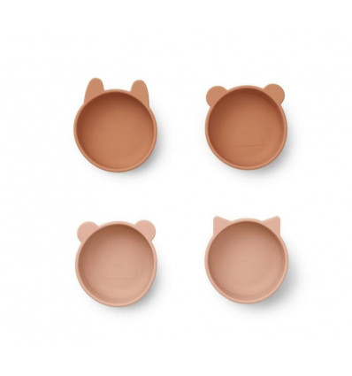 IGGY SILICONE BOWLS 4P TUSCANY ROSE 21