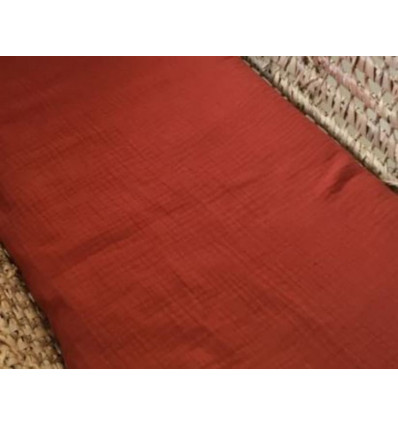 DRAP HSSE COTON JERSEY 75X95 RUST 20