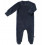 PYJAMA VELOURS FEET INDIGO NEWBORN 25