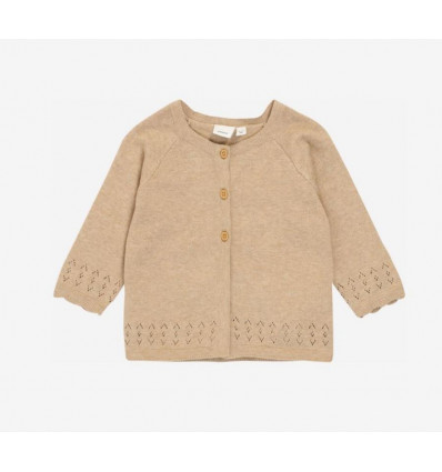 NBFLAISA LS KNIT CARD TANNIN 74 201