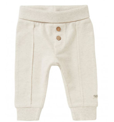U SLIM FIT PANTS BOTLENG RAS1202 OATMEAL