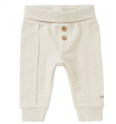 U SLIM FIT PANTS BOTLENG RAS1202 OATMEAL