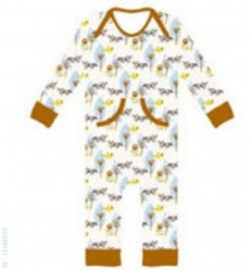 PYAMA FOX GRIJS/BLAUW