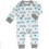 PYAMA FOX ELEFANT BLAUW/BRUIN