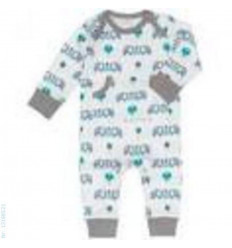 PYAMA FOX ELEFANT BLAUW/BRUIN