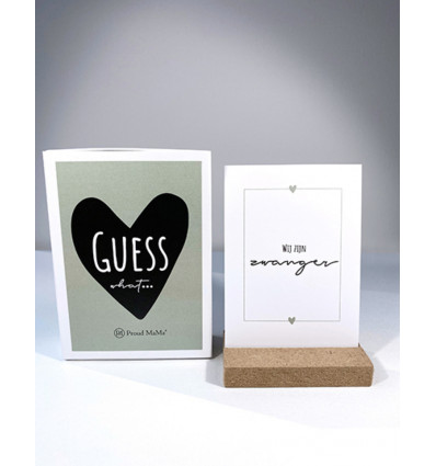 WISH BOX GUESS WHAT WIJ ZIJN ZWANGER 21