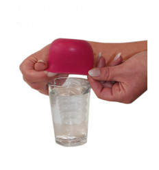 SILICONE COVER FOR STRAW PINK 2ST 22