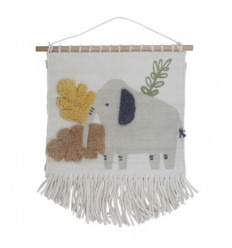 WOVEN WALL HANGING WILDLIFE FINLEY 201