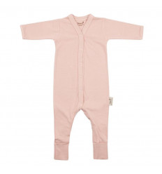BABYSUIT L.SLV FEET 86/92 MISTY ROSE 221