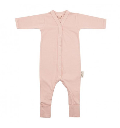 BABYSUIT L.SLV FEET 86/92 MISTY ROSE 221