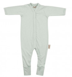 BABYSUIT L.SLV FEET 86/92 SEA BLUE 221
