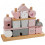 STACKING BLOCKS HOUSE PINK 241