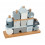 STACKING BLOCKS HOUSE BLUE 241