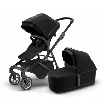SLEEK MIDN.BLACK ON BLK INC BASSINET 25