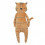 VELOUR STUFFED TOY TUPI THE TIGER 201