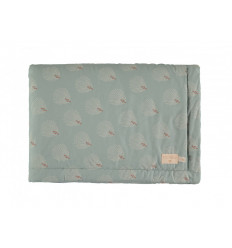 LAPONIA BLANKET WHITE/GREEN 22