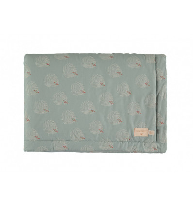 LAPONIA BLANKET WHITE/GREEN 22