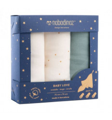 BABY LOVE SWADDLE EDEN GREEN 21