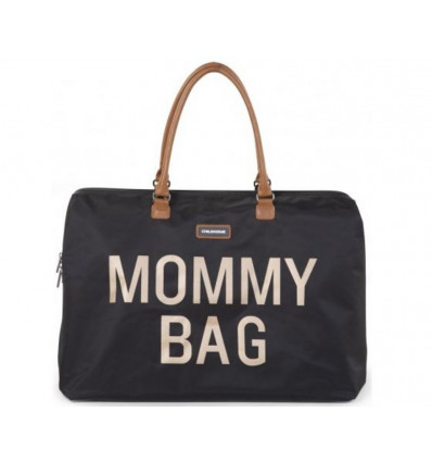 MOMMY BAG LARGE BLACK GOLD 243