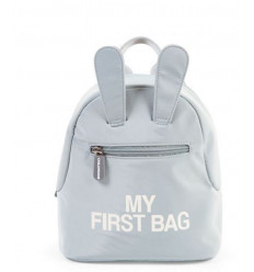SAC A DOS MY FIRST BAG GRIS 232