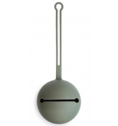 BIBS SIL PACIFIER CASE DRIED THYME 25