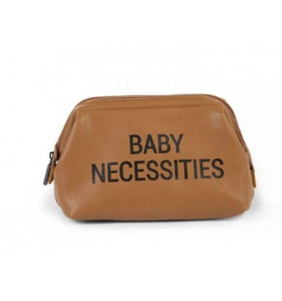 BABY NECESSITIES LEATHERLOOK BRUIN 211
