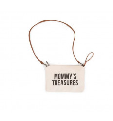 MOMMY CLUTCH OFF WHITE-BLACK 211