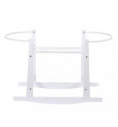 ROCKING STAND FOR MOSES BASKET WHITE 243
