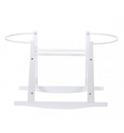 ROCKING STAND FOR MOSES BASKET WHITE 243