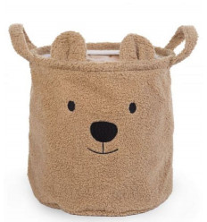 PANIER TEDDY 30X30X30 BEIGE 25