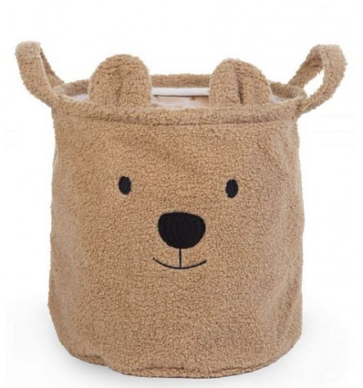 PANIER TEDDY 30X30X30 BEIGE 25